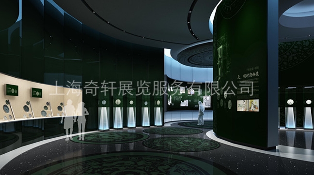 上海展臺設計公司：展臺入口設計